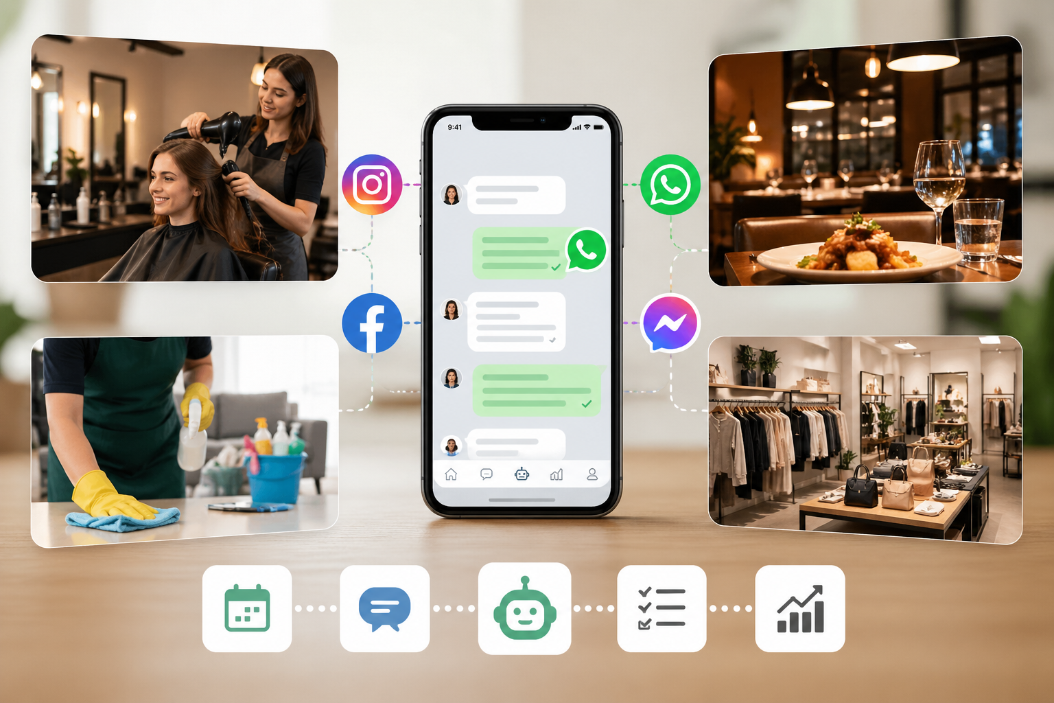 Social Media & WhatsApp Automation